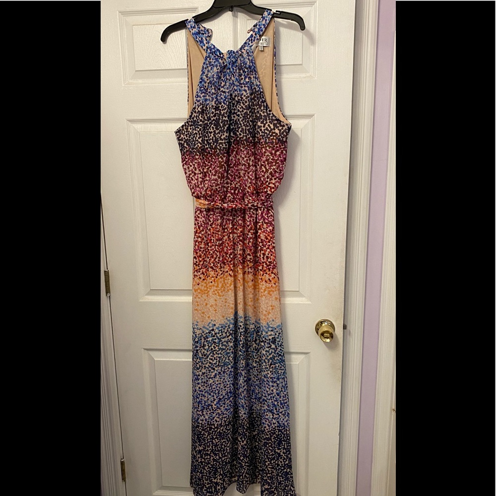 Donna Rocco Multi Colored Long Dress